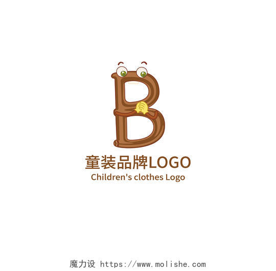 童装标志logo模板设计衣服店铺儿童服饰logo童装logo